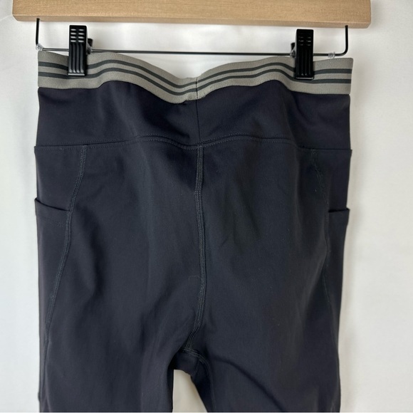 Free People Movement Black Leggings With Zipper Bottom. Size Small. - Picture 7 of 11